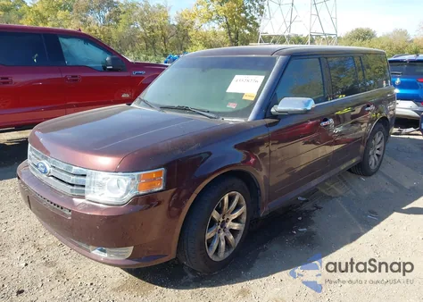 2010 Ford Flex Limited z USA, uszkodzony, nr VIN 2FMHK6DCXABA81489